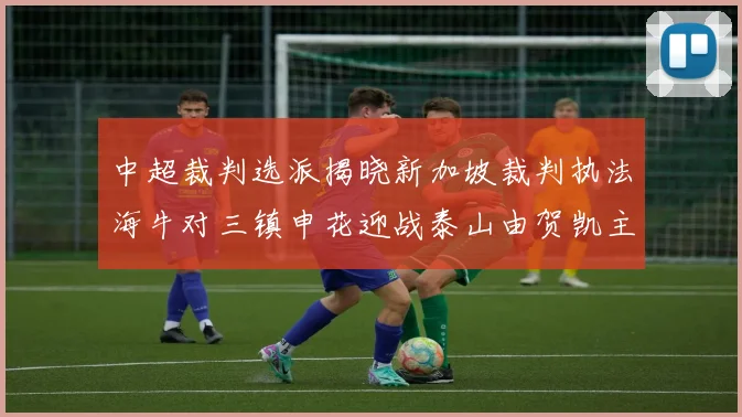 中超裁判选派揭晓新加坡裁判执法海牛对三镇申花迎战泰山由贺凯主哨