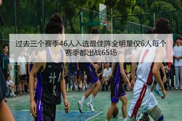 过去三个赛季46人入选最佳阵全明星仅6人每个赛季都出战65场 - MILANSPORT